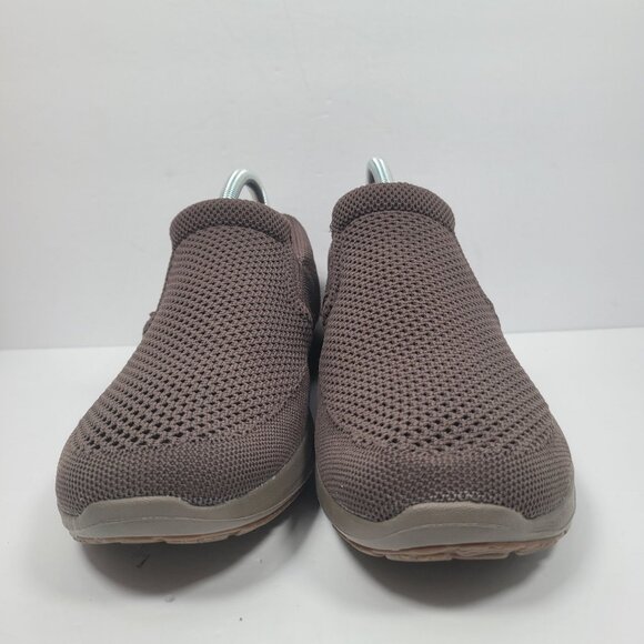 L.L.Bean Men's Brown Slip-On Mesh Casual Shoes 506002 US Size 10W - Picture 3 of 8